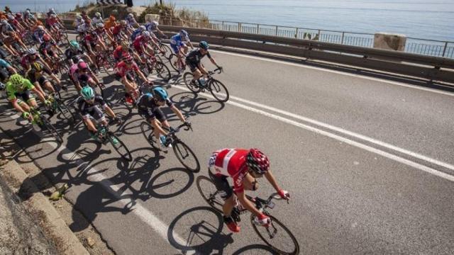 Panorámica de la primera etapa de la Vuelta a Cataluña
