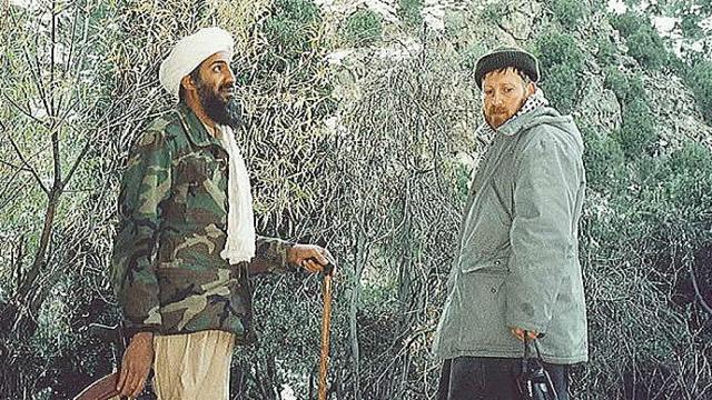 Setmarian junto a Osama Ben Laden.