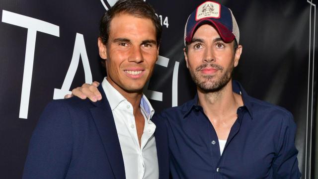 Enrique Iglesias y Rafa Nadal inauguran su restaurante.
