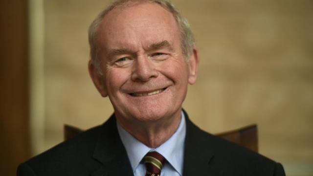 McGuinness encabezó las negociaciones de paz de Irlanda del Norte.