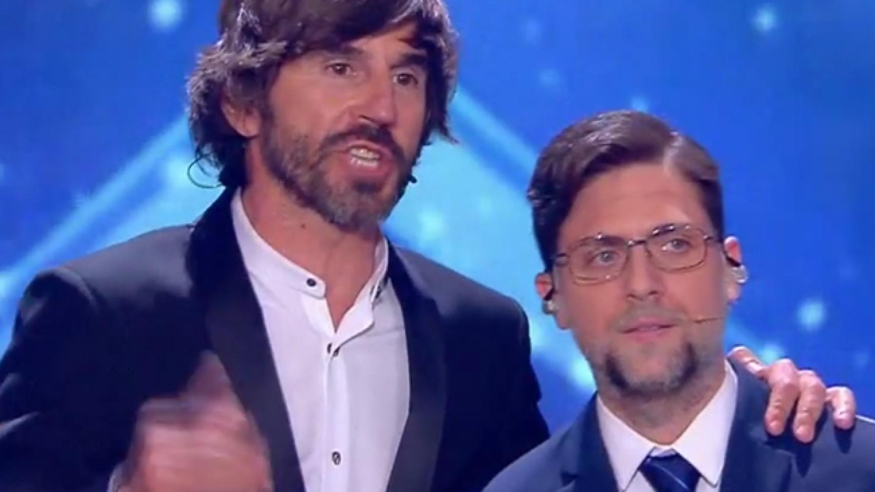 La pulla de Santi Millán a Mariano Rajoy en la final de 'Got Talent 2'