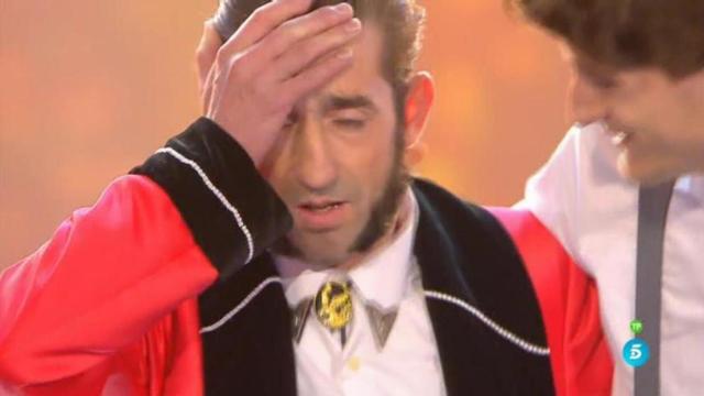 Antonio 'El Tekila' momentos después de enterarse de su victoria en el concurso.