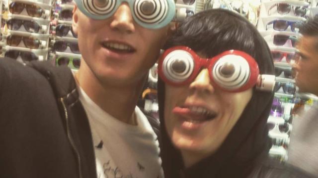 Charlie Centa y Bimba Bosé