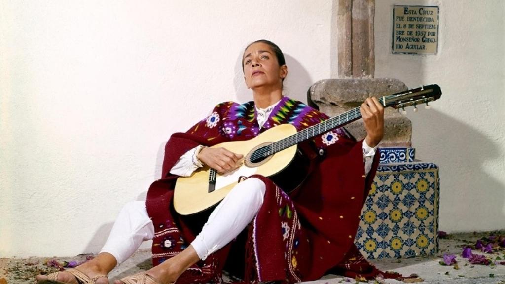 Chavela en un fotograma del documental.