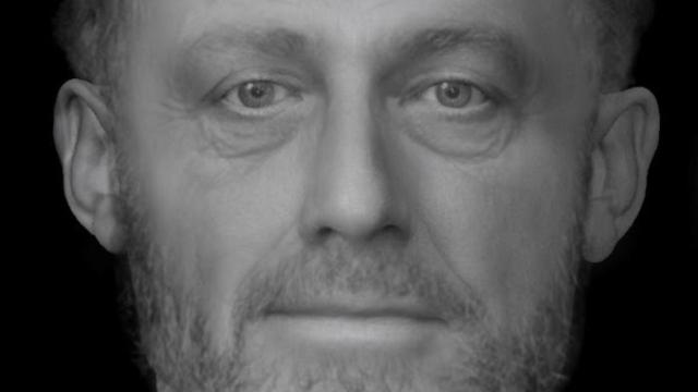 La reconstrucción del rostro llamada Context 958.