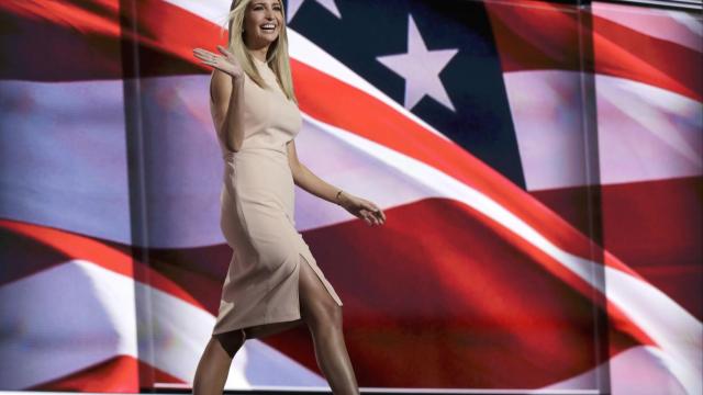 Ivanka Trump.