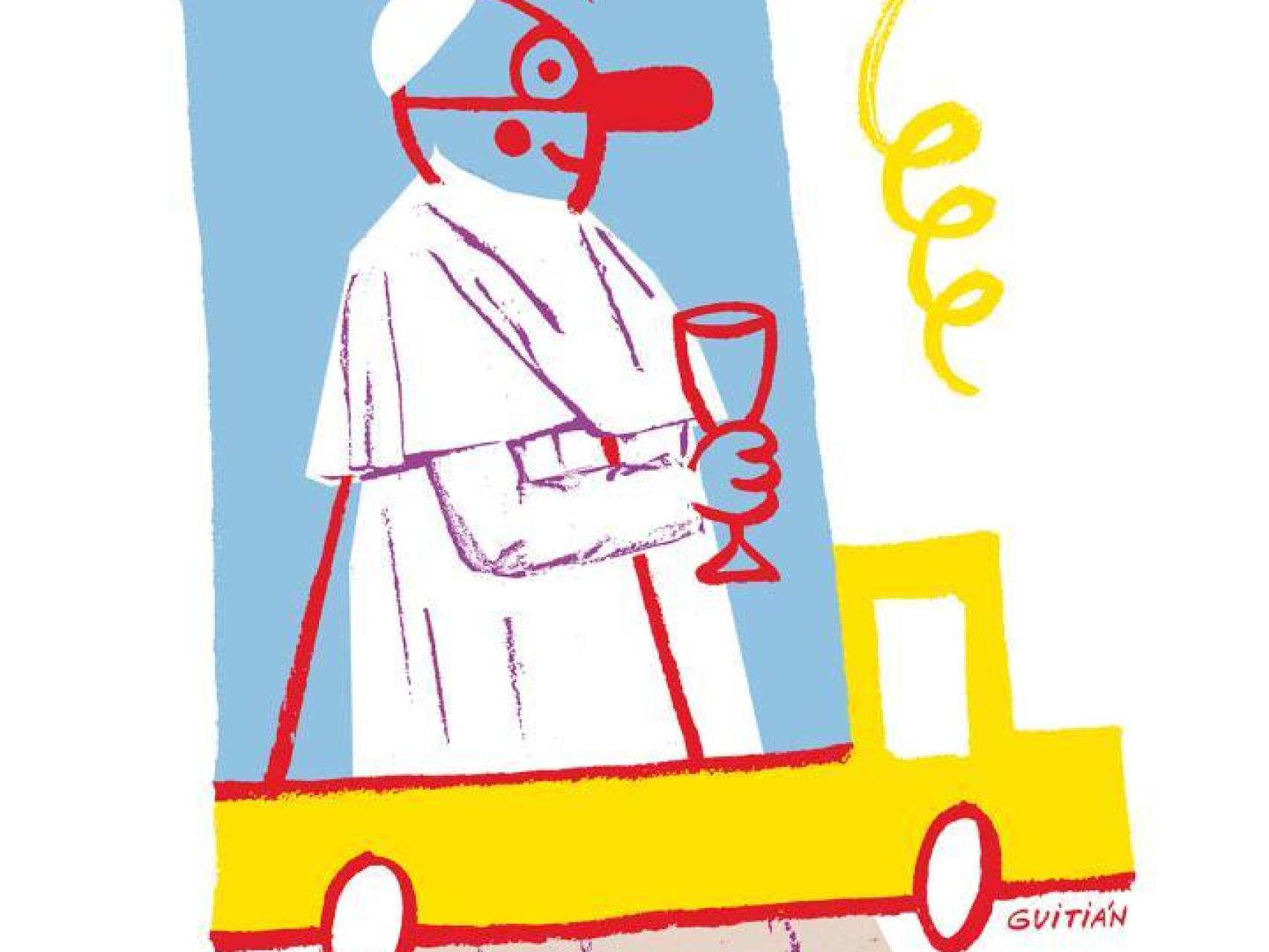 Cartel del carnaval de A Coruña que ha provocado la imputación.