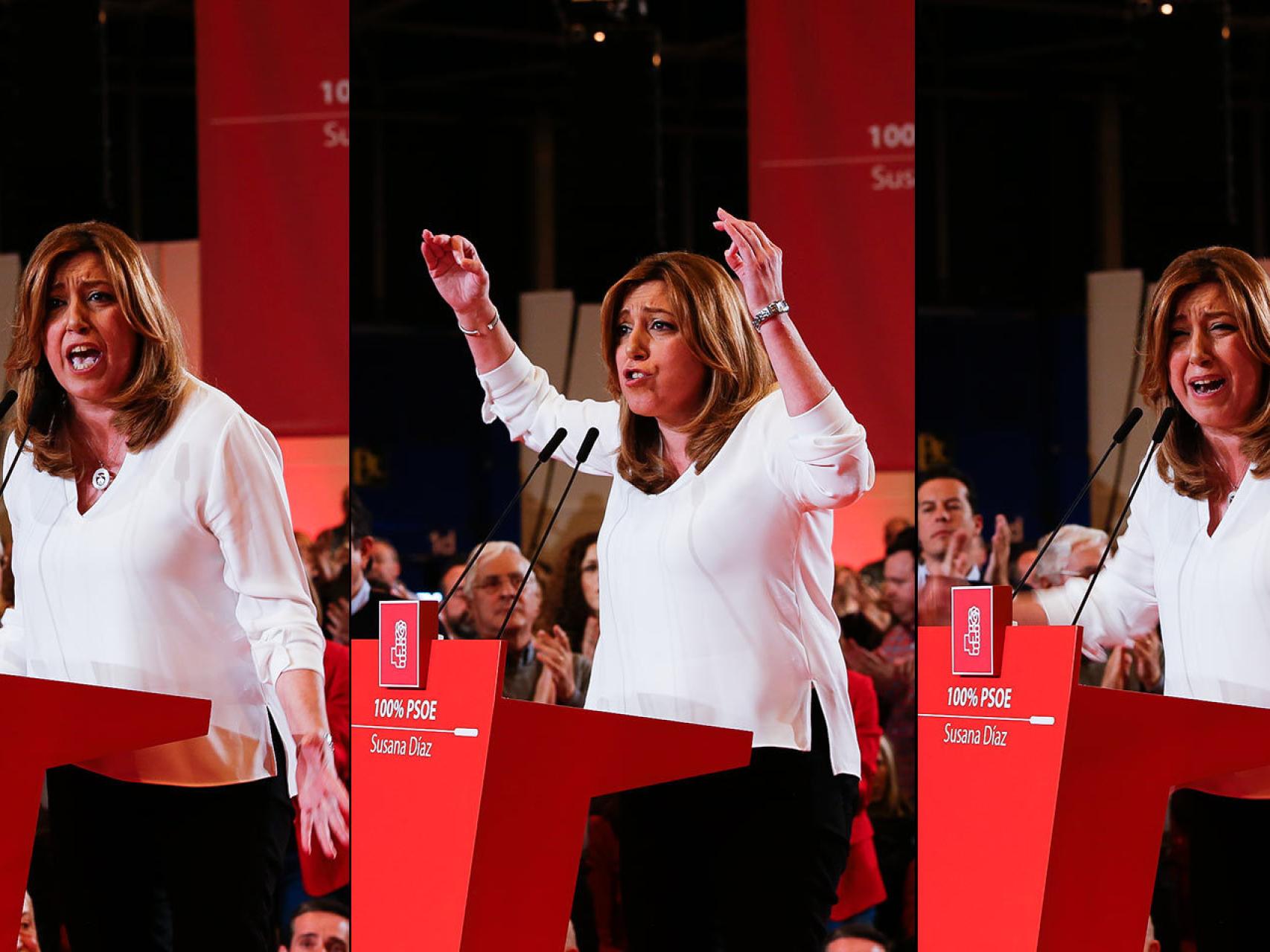Susana Díaz presenta su candidatura en las primarias del PSOE