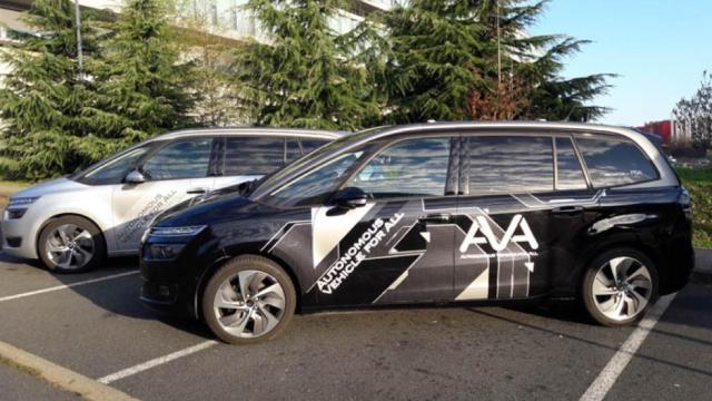 AVA vehículo autonomo psa