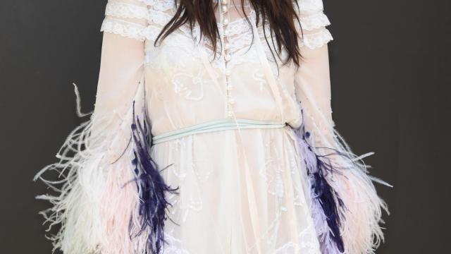 Frances Bean Cobain en el último desfile de Marc Jacobs. | Foto: Getty Images.