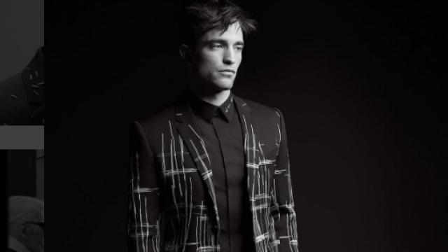 Robert Pattinson para Dior Homme. | Foto cortesía de la firma.