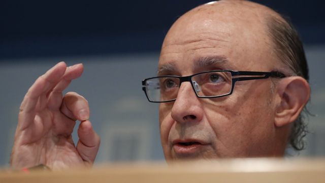 El ministro de Hacienda, Cristóbal Montoro