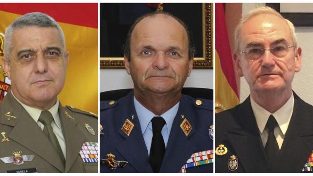 Francisco Javier Varela, Javier Salto y Teodoro Esteban López Calderón.