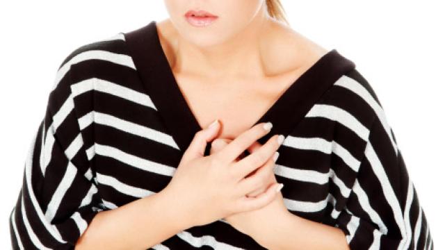 A la mujer le faltaba el aire