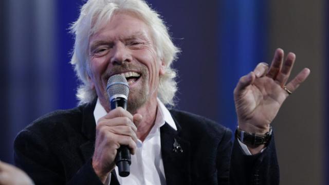 El empresario Richard Branson