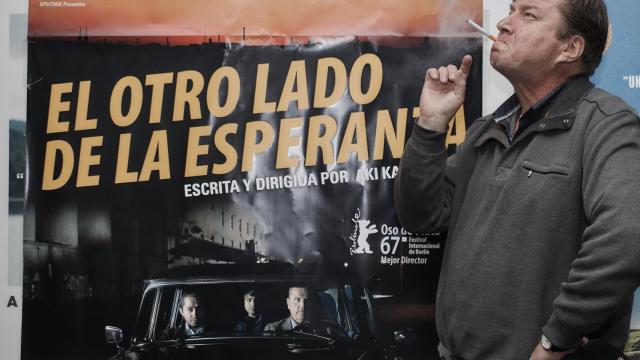 Aki Kaurismaki presentó la película en Vigo.