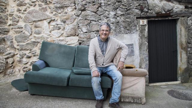 El alcalde de Juzbado, Fernando Rubio.