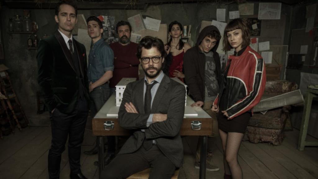 Estos son los personajes que atracarán 'La casa de papel' de Antena 3
