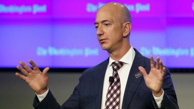 Jeff Bezos, fundador de Amazon.