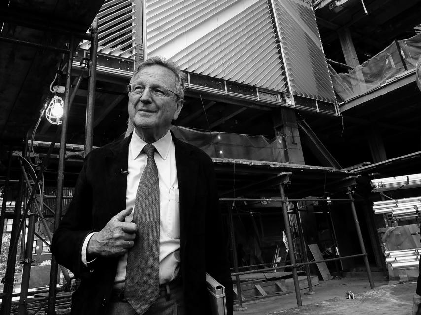 Retrato de Rafael Moneo.