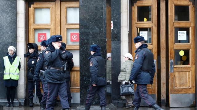 Al menos diez personas han perdido la vida en la explosión en San Petersburgo.
