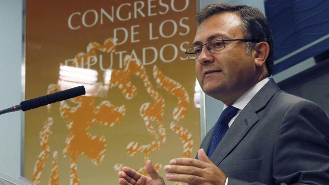 Miguel Ángel Heredia, secretario general del grupo parlamentario socialista.