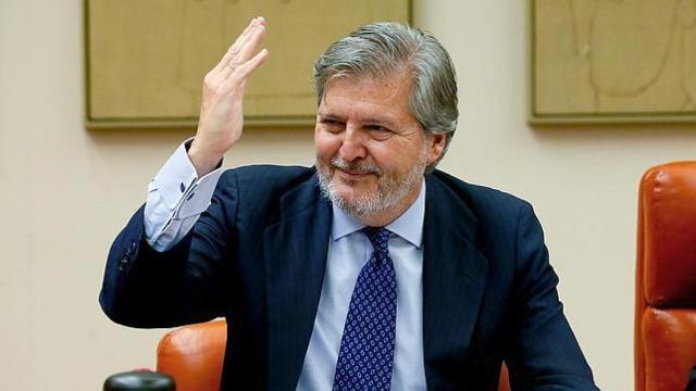 El ministro de Educación en funciones, Iñigo Méndez de Vigo.