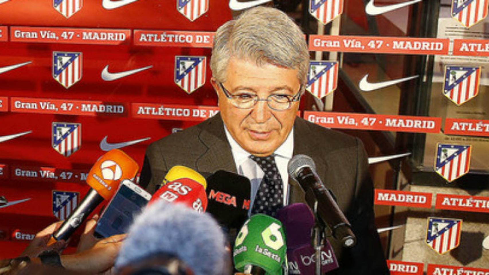 Enrique Cerezo, presidente del Atleti Foto: atleticodemadrid.com