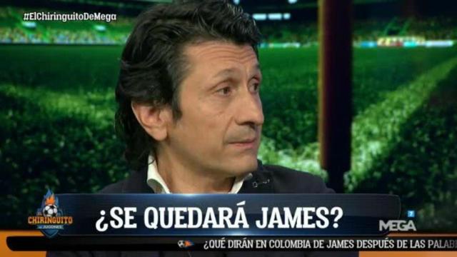 José Félix Díaz, en El Chiringuito   Foto: Twitter (@elchiringuitotv)