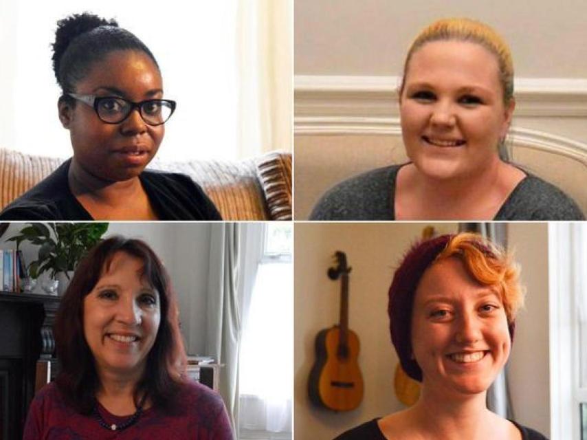 Janette, Danika, Francisca y Natalie.