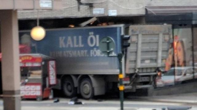 Captura de pantalla difundida por el periódico Aftonbladet.