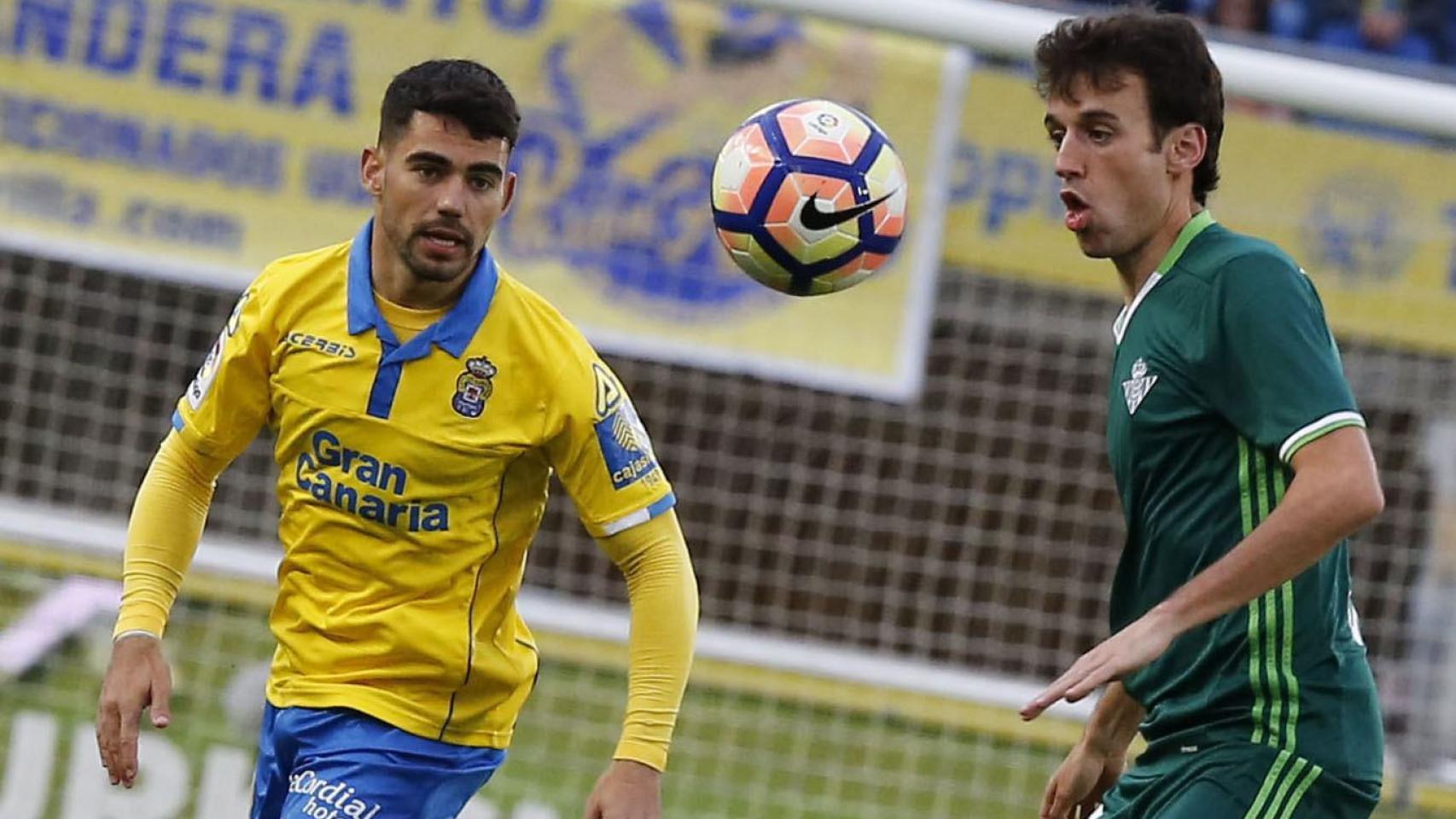 Partido entre Las Palmas y Betis.