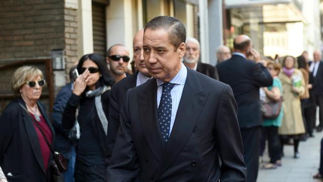 Eduardo Zaplana, ministro de Trabajo y Asuntos Sociales y portavoz durante el Gobierno de Aznar.