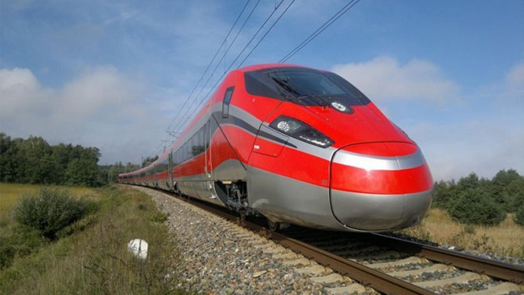 Tren de bombardier.