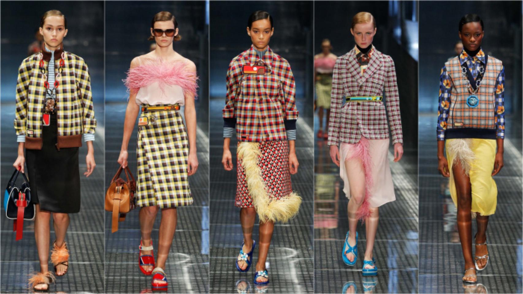 Las pasarelas se llenan de cuadritos vichy