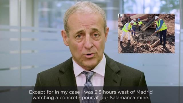 Paul Atherley, consejero delegado de Berkeley Energía, propietaria del proyecto Retortillo.