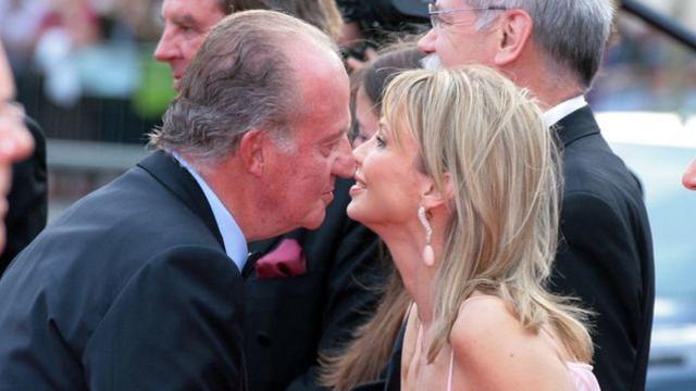 El rey Juan Carlos I y Corinna Larsen.