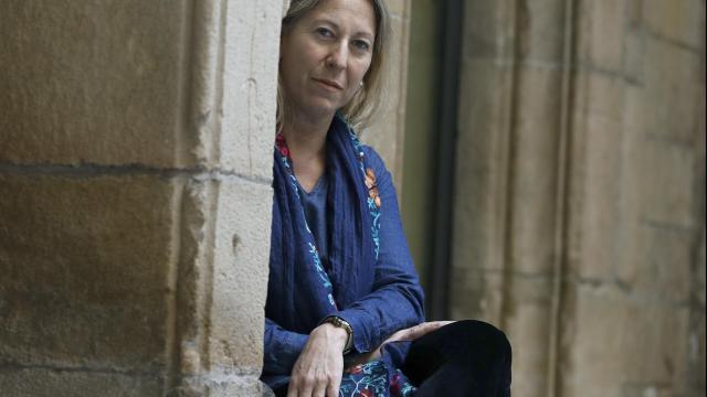 Neus Munté, durante la entrevista