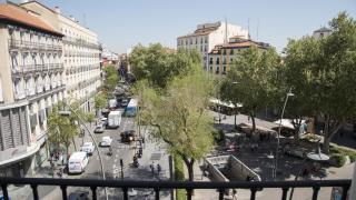 La Plaza de Tirso de Molina.