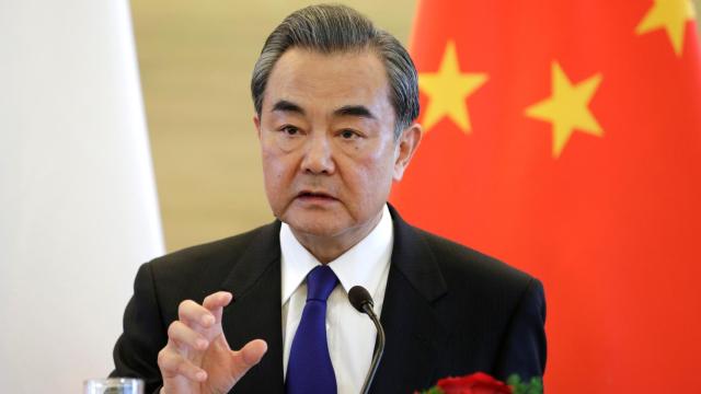 El ministro chino de Exteriores, Wang Yi.