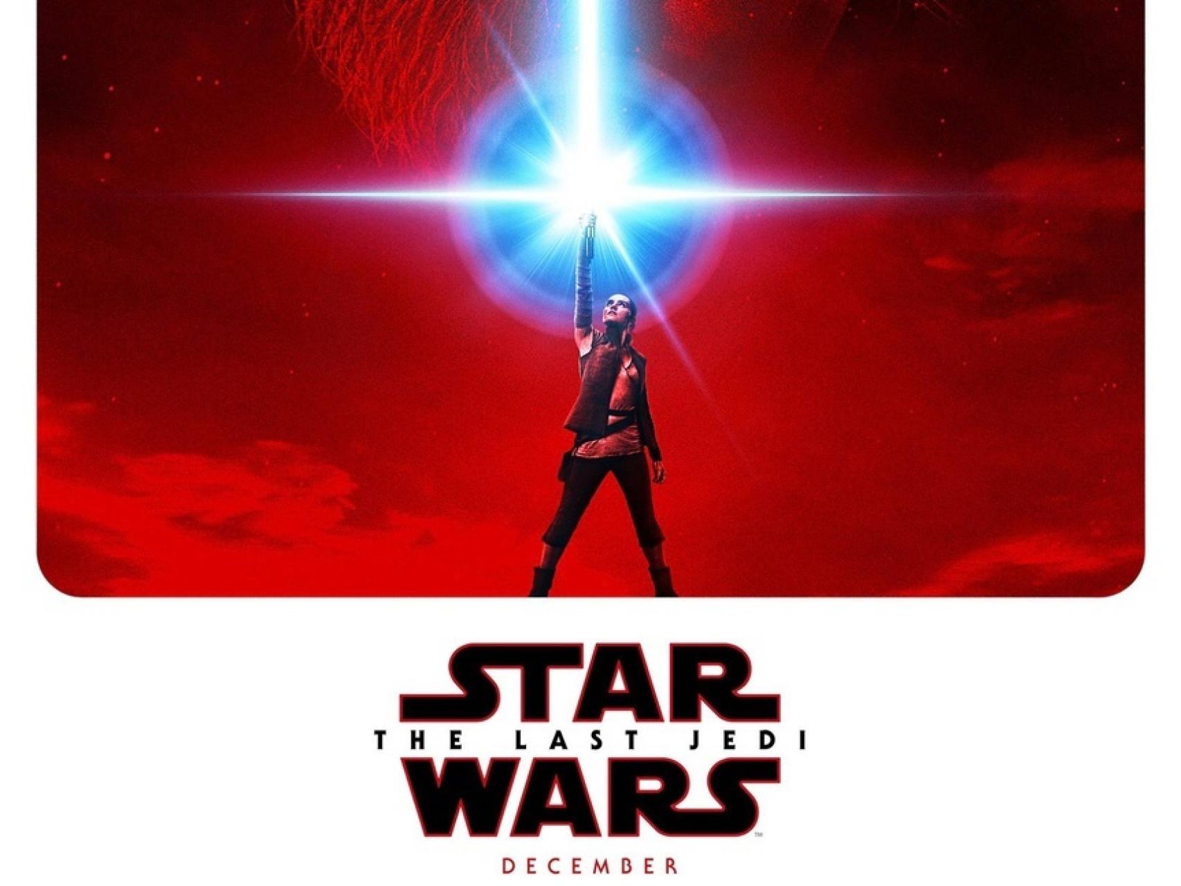 Cartel oficial de Los últimos Jedi.