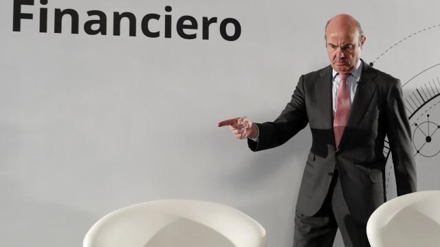 Luis de Guindos, ministro de Hacienda.