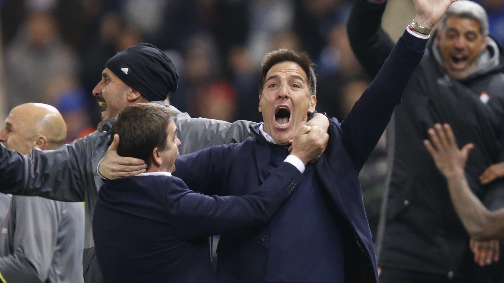 La clasificación del Celta para semifinales de la Europa League en imágenes