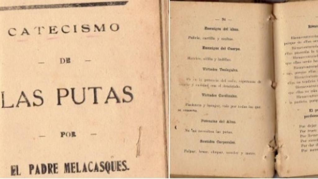 El 'Padre Melacasques' es el singular autor de esta obra de literatura erótica.