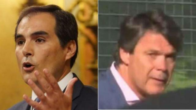 José Antonio Nieto, secretario de Estado de Interior, y Pablo González