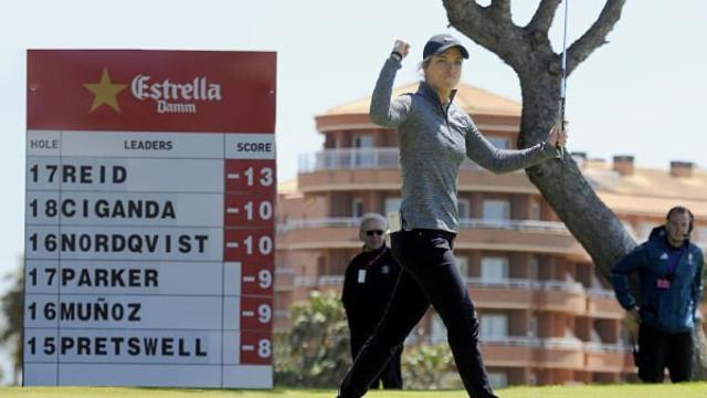 Melissa Reid durante la tercera jornada.