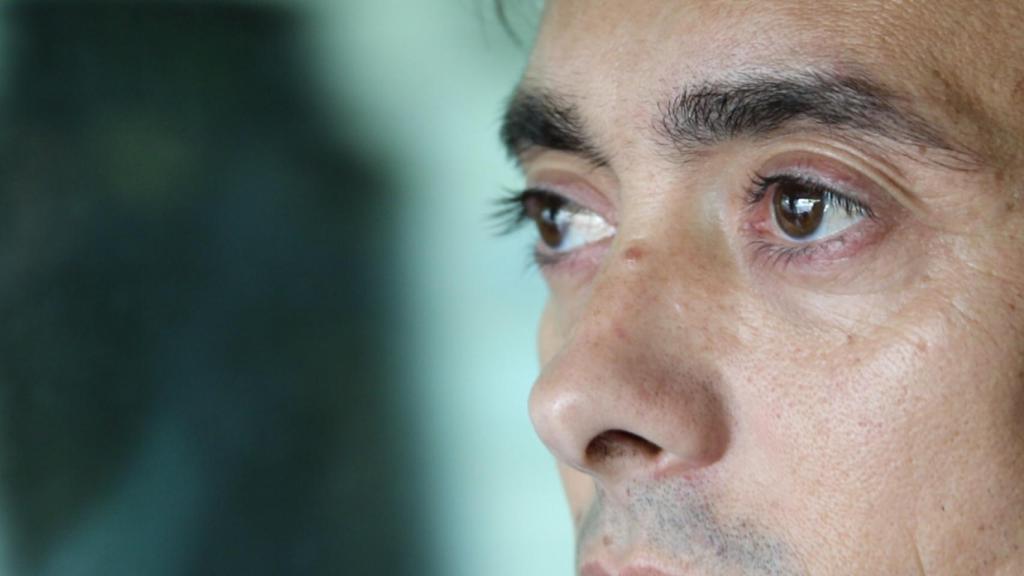 José Manuel, en un momento de su visita a Madrid.