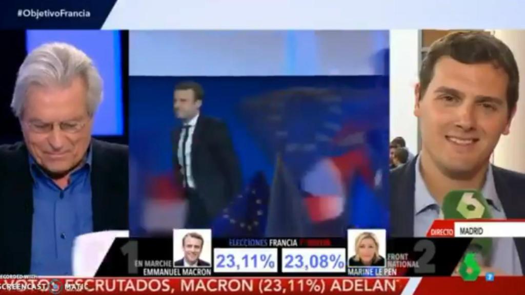 Albert Rivera 'ridiculiza' a Nart al negar su encuentro con Macron