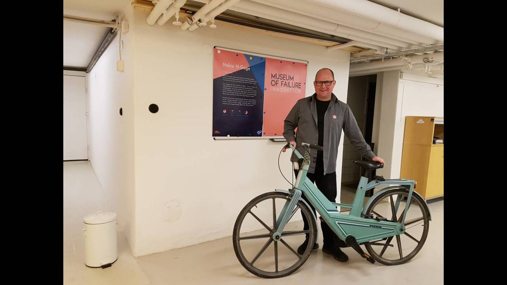 Uno de los 50 productos fallidos que recoge el Museo de los Fracasos que abrirá en junio en Suecia.