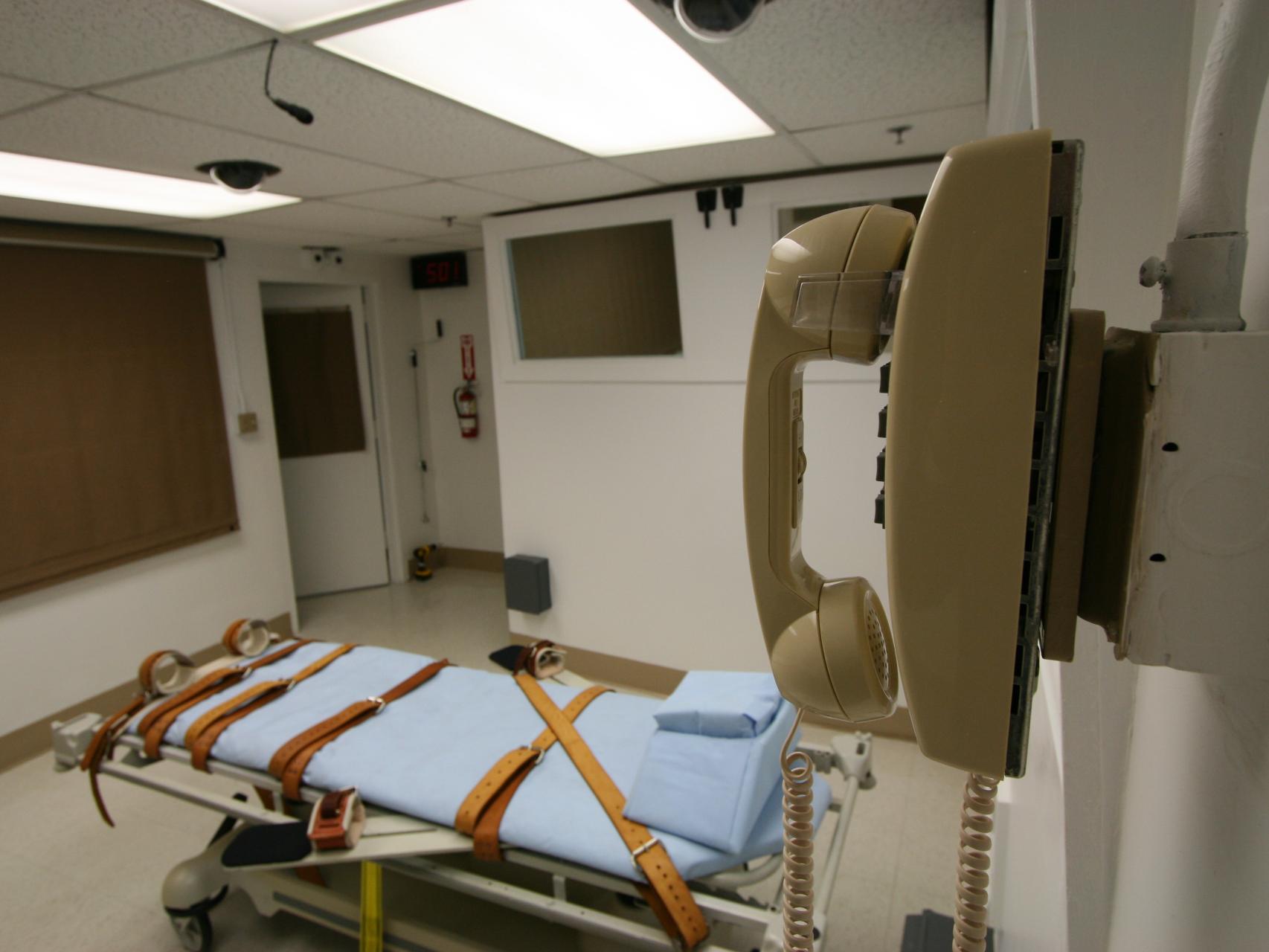 Sala de ejecución en Florida.